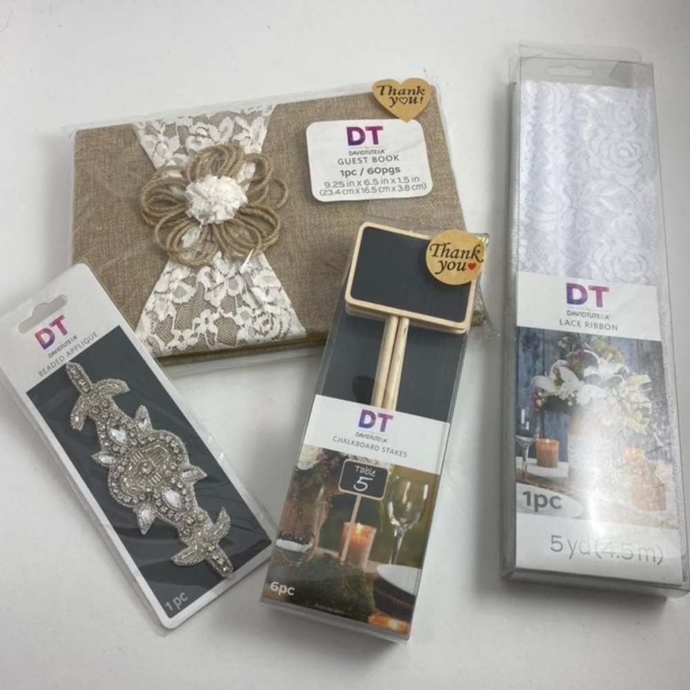 David Tutera Wedding Decor Lot